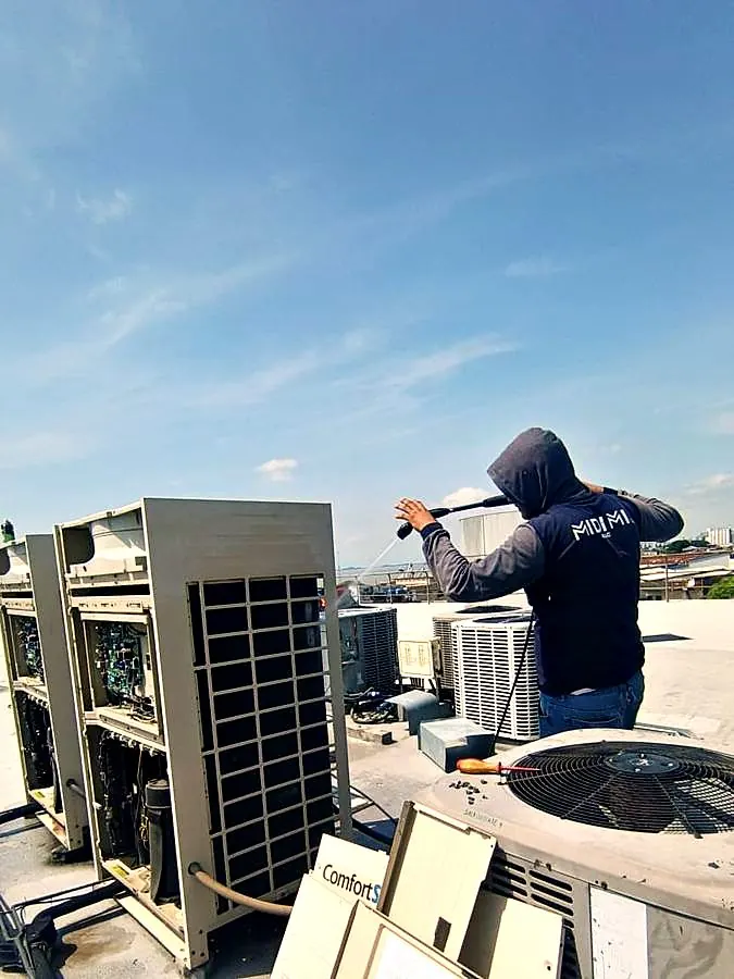 Condensadoras VRF de alta capacidad